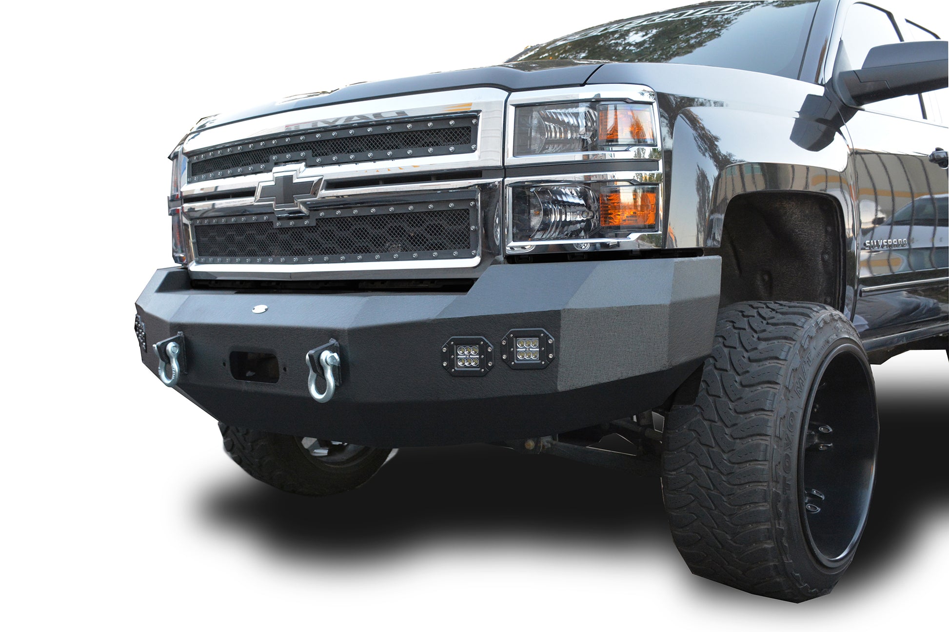 2014-15 Chevy Silverado 1500 Steel Front Bumper