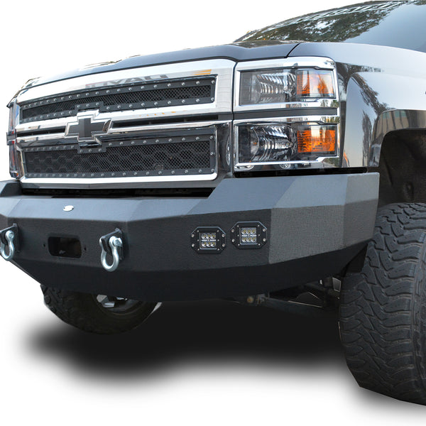 2014-15 Chevy Silverado 1500 Steel Front Bumper