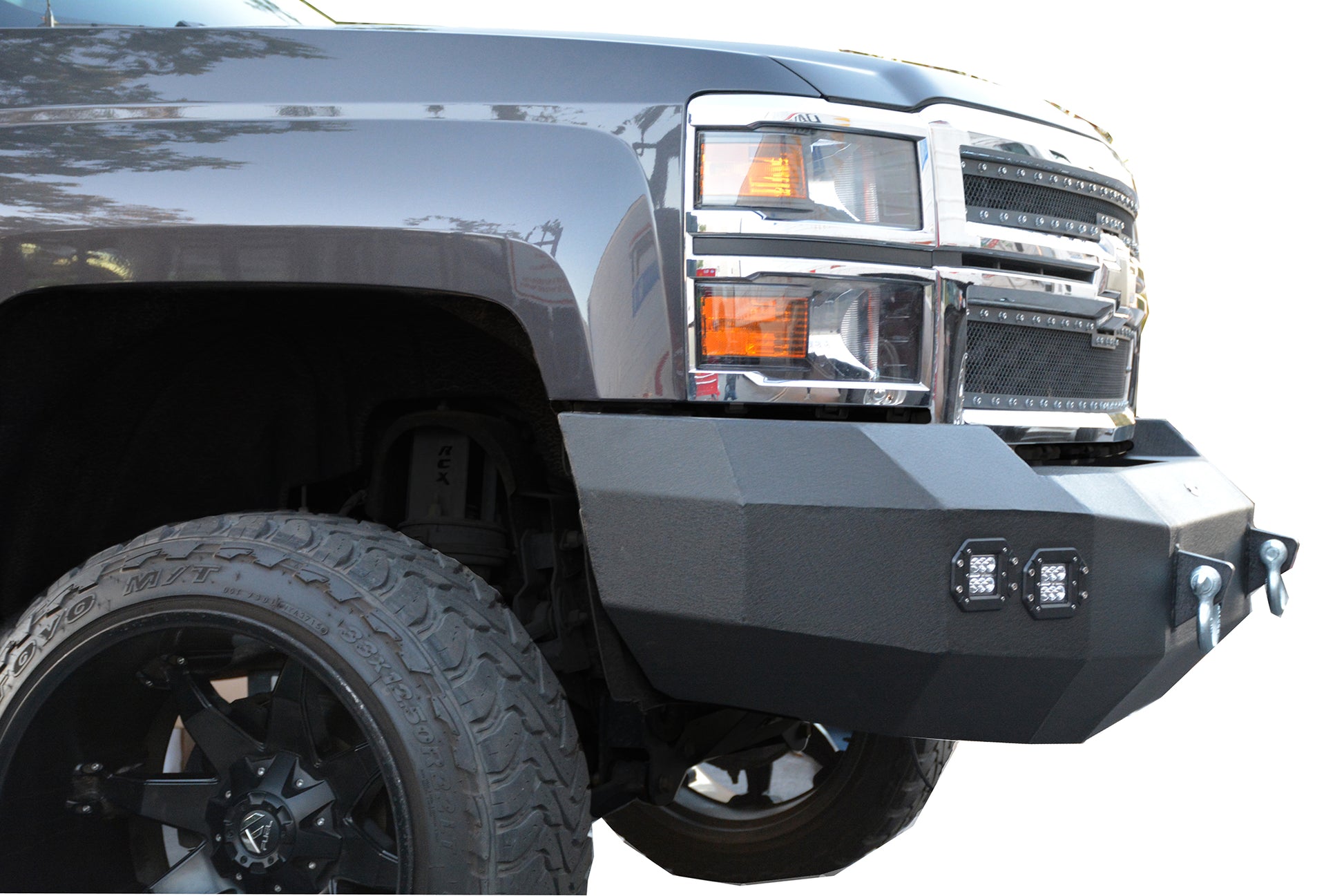 2014-15 Chevy Silverado 1500 Steel Front Bumper