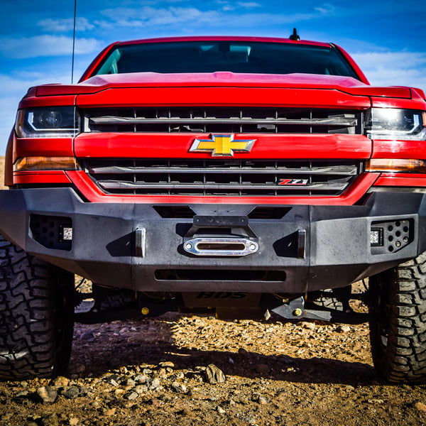 2016-18 Chevy Silverado 1500 Steel Front Bumper