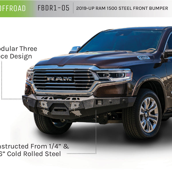 2019-21 Ram 1500 Steel Front Bumper