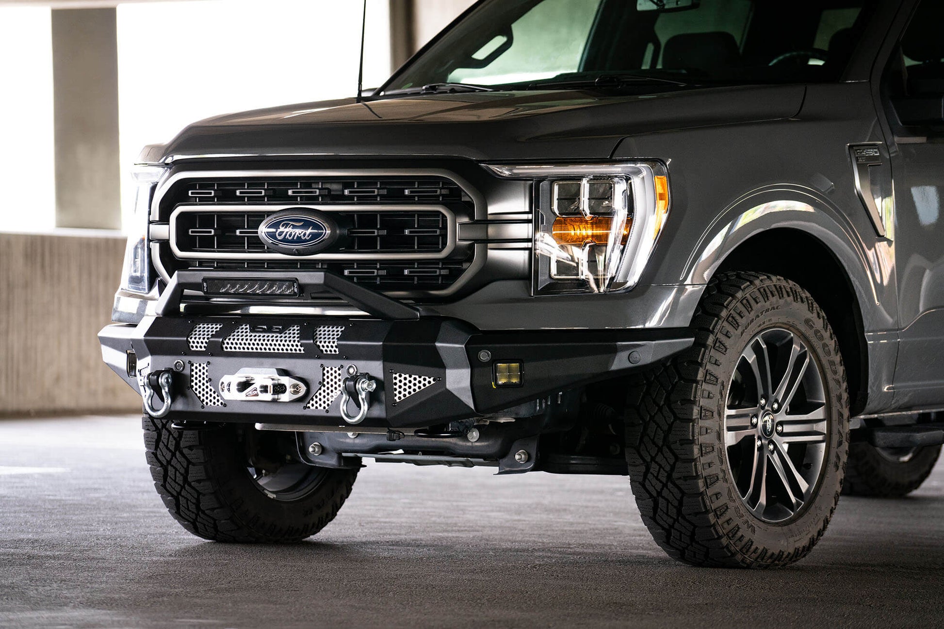 2021-22 Ford F-150 | Mto Series Winch Front Bumper 