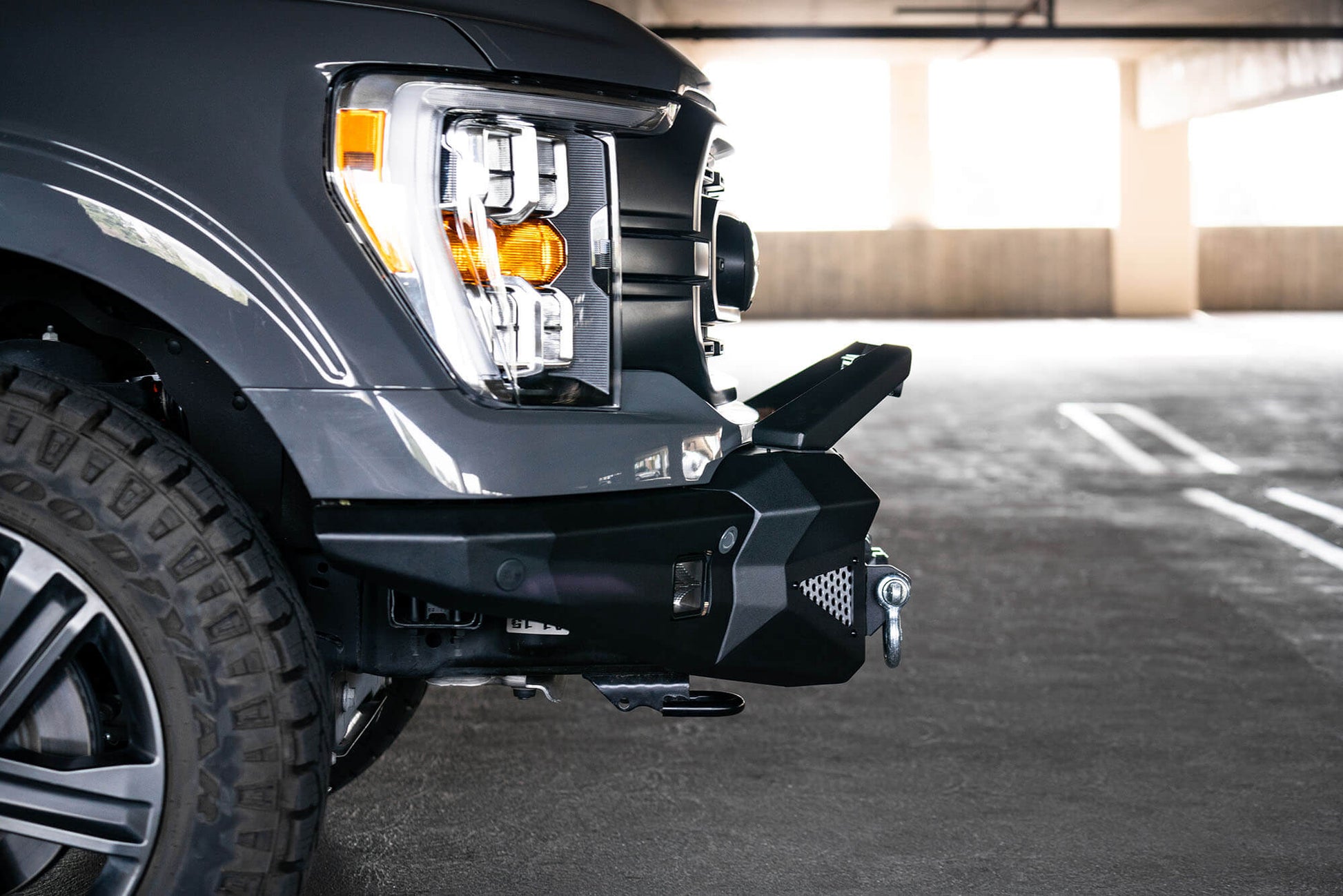 2021-22 Ford F-150 | Mto Series Winch Front Bumper 