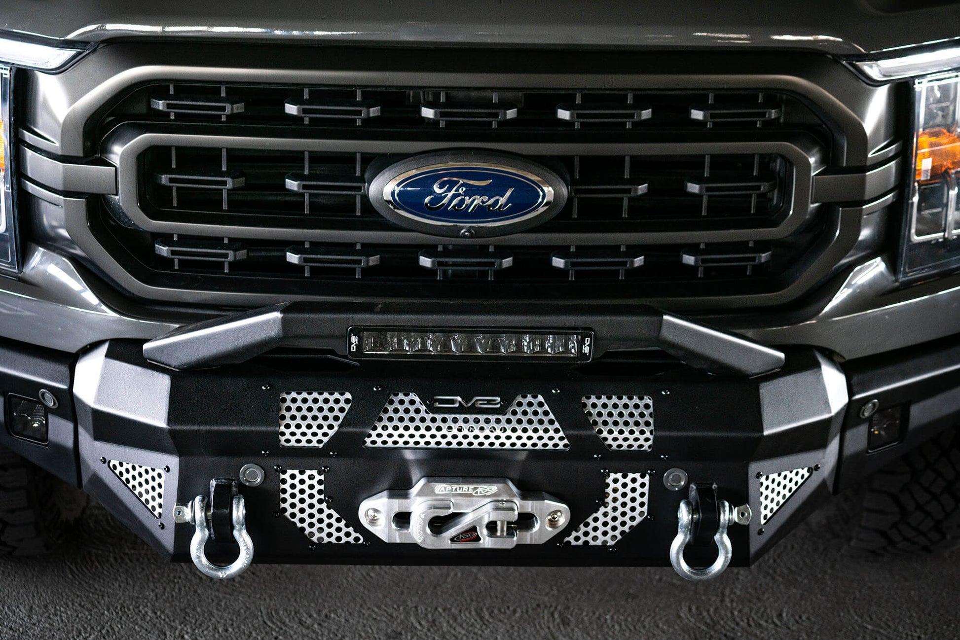 2021-22 Ford F-150 | Mto Series Winch Front Bumper 