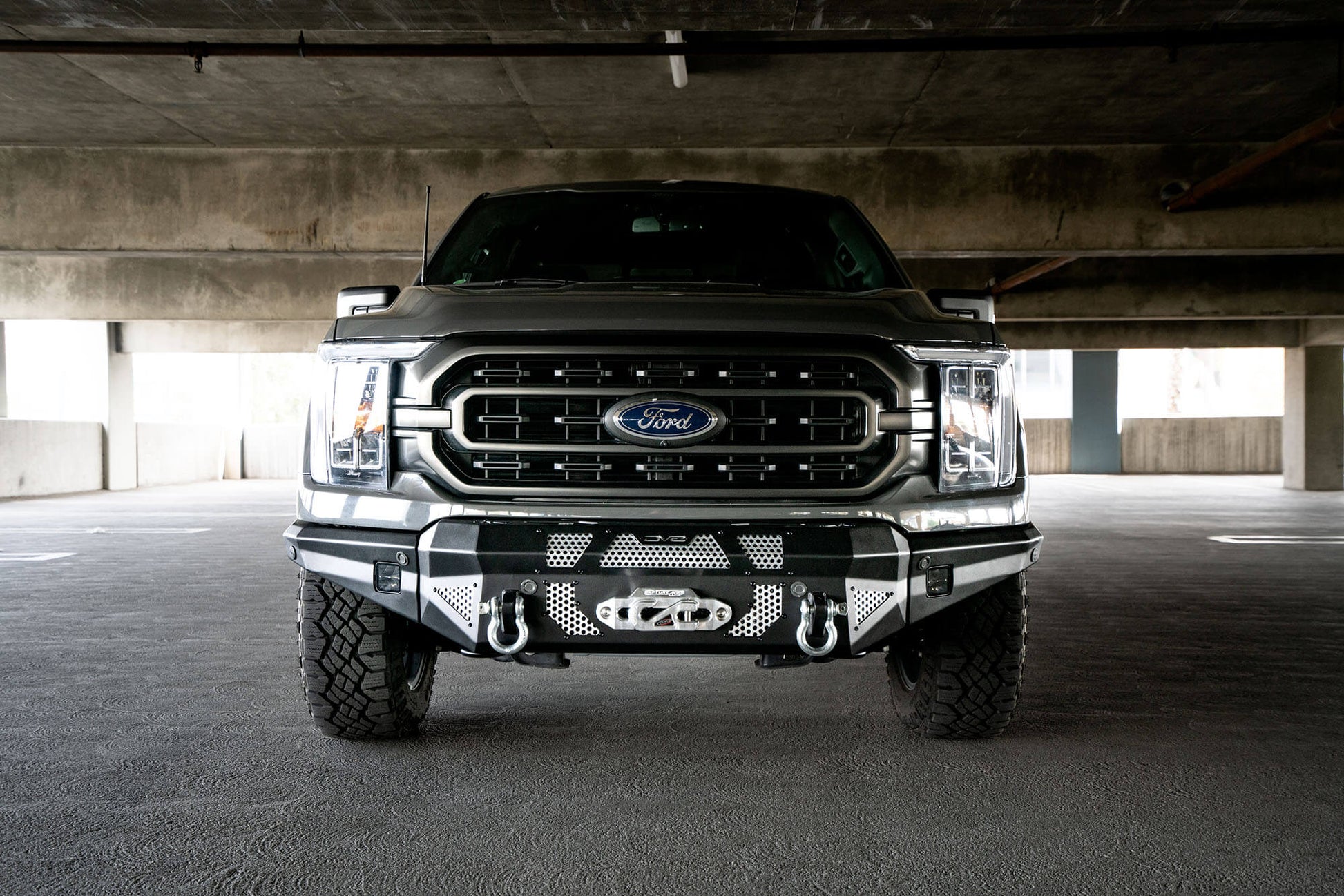 2021-22 Ford F-150 | Mto Series Winch Front Bumper 