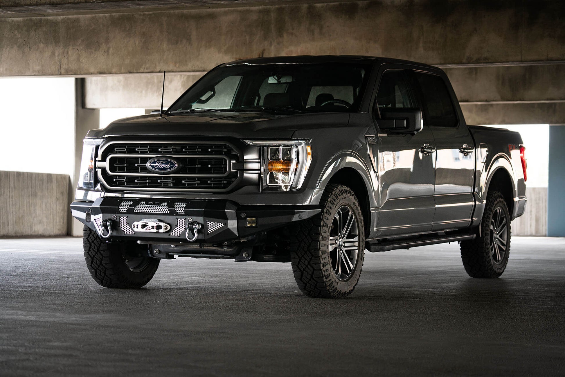 2021-22 Ford F-150 | Mto Series Winch Front Bumper 