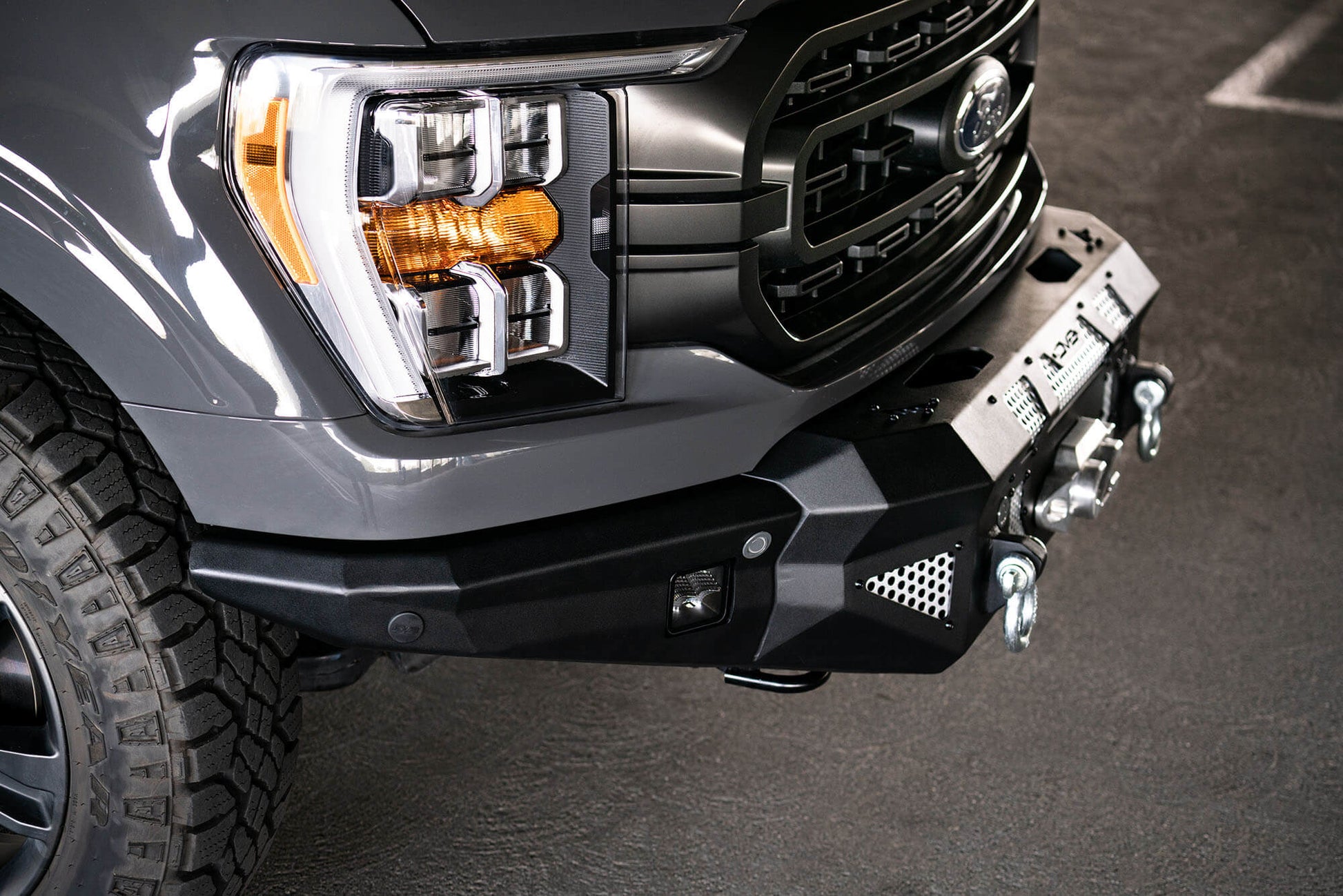 2021-22 Ford F-150 | Mto Series Winch Front Bumper 