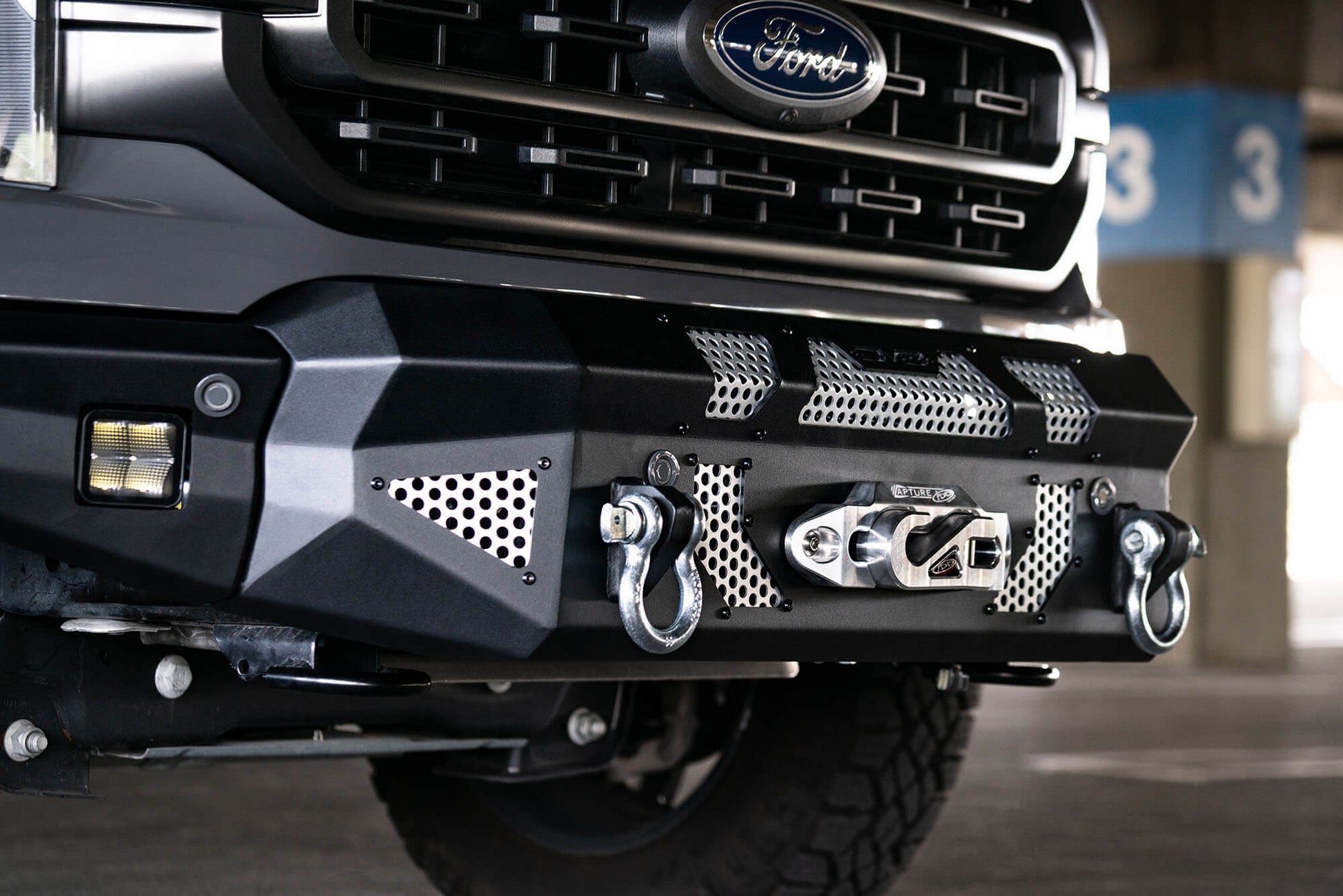 2021-22 Ford F-150 | Mto Series Winch Front Bumper 