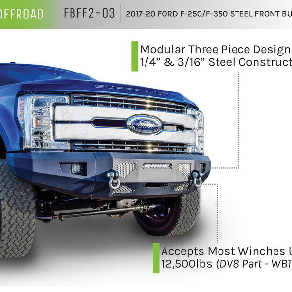 2017-20 Ford F-250 / F-350 Steel Front Bumper