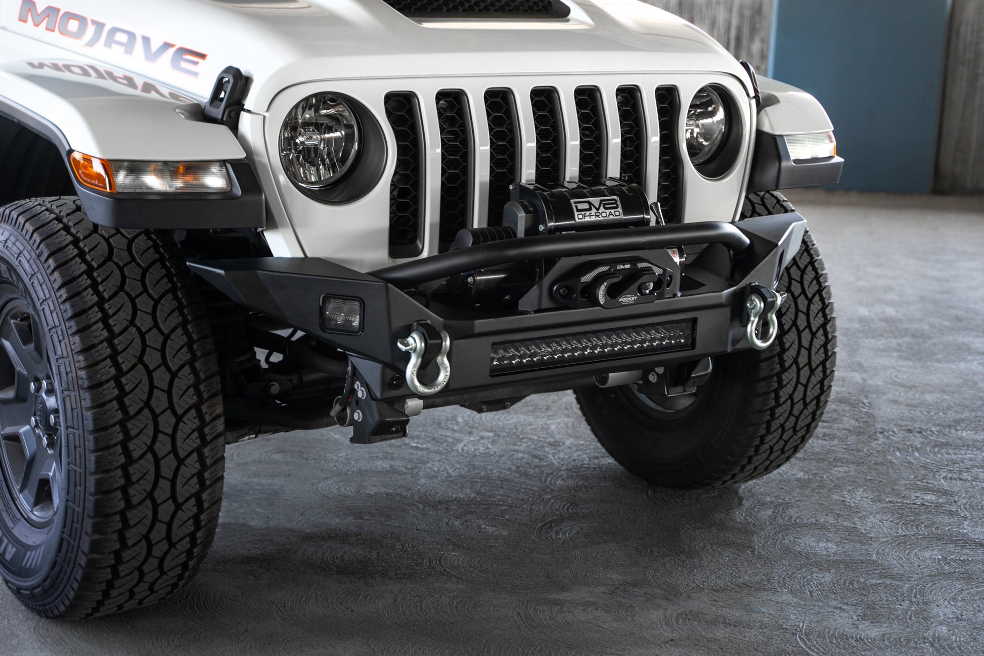 2007-2024 Jeep Wrangler JK/JL & Gladiator JT | FS-7 Mid-Width Winch Front Bumper