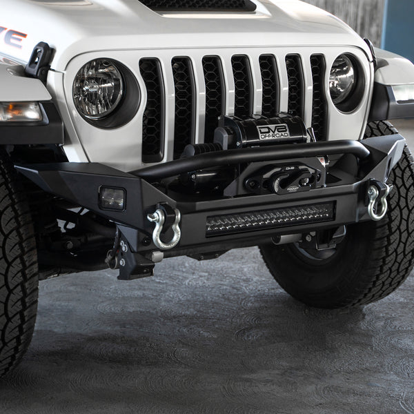 2007-2024 Jeep Wrangler JK/JL & Gladiator JT | FS-7 Mid-Width Winch Front Bumper