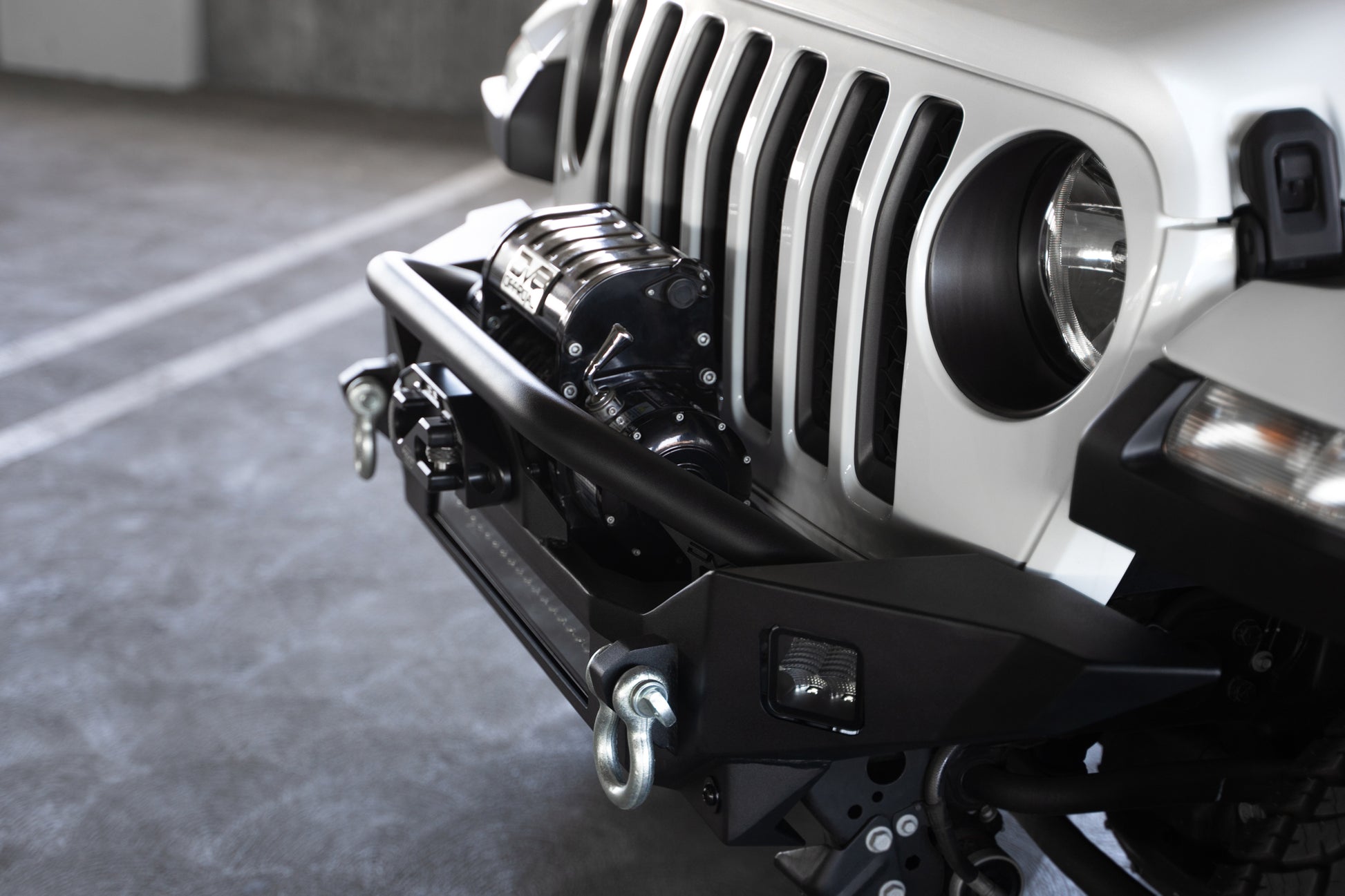 2007-2024 Jeep Wrangler JK/JL & Gladiator JT | FS-7 Mid-Width Winch Front Bumper