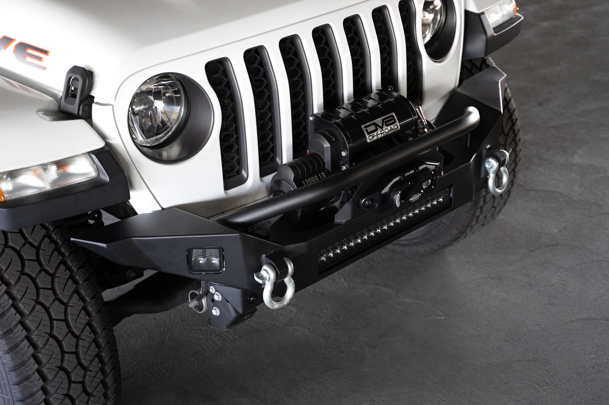 2007-2024 Jeep Wrangler JK/JL & Gladiator JT | FS-7 Mid-Width Winch Front Bumper