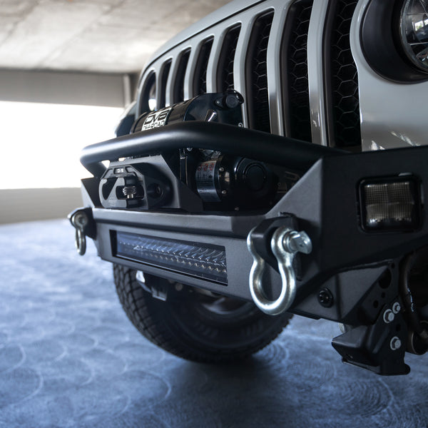 2007-2024 Jeep Wrangler JK/JL & Gladiator JT | FS-7 Mid-Width Winch Front Bumper