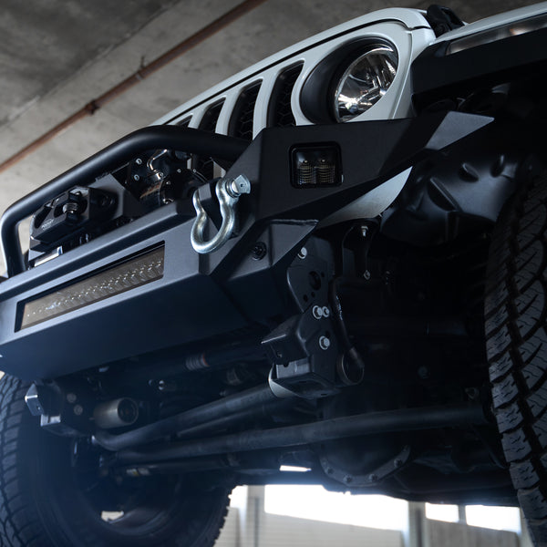 2007-2024 Jeep Wrangler JK/JL & Gladiator JT | FS-7 Mid-Width Winch Front Bumper