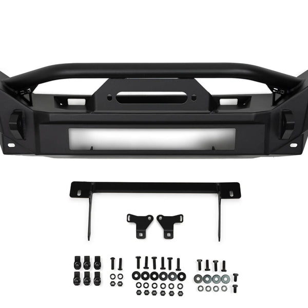 2007-2024 Jeep Wrangler JK/JL & Gladiator JT | FS-7 Mid-Width Winch Front Bumper