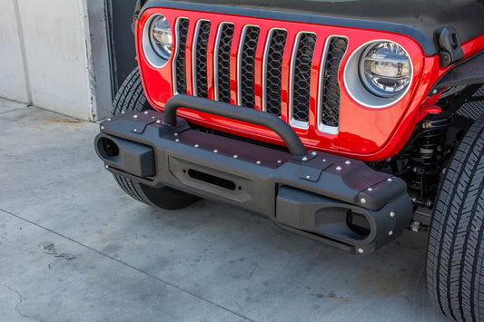 2018-22 Jeep JL & 2020-22 JT Front Modular Bumper With Bull Bar