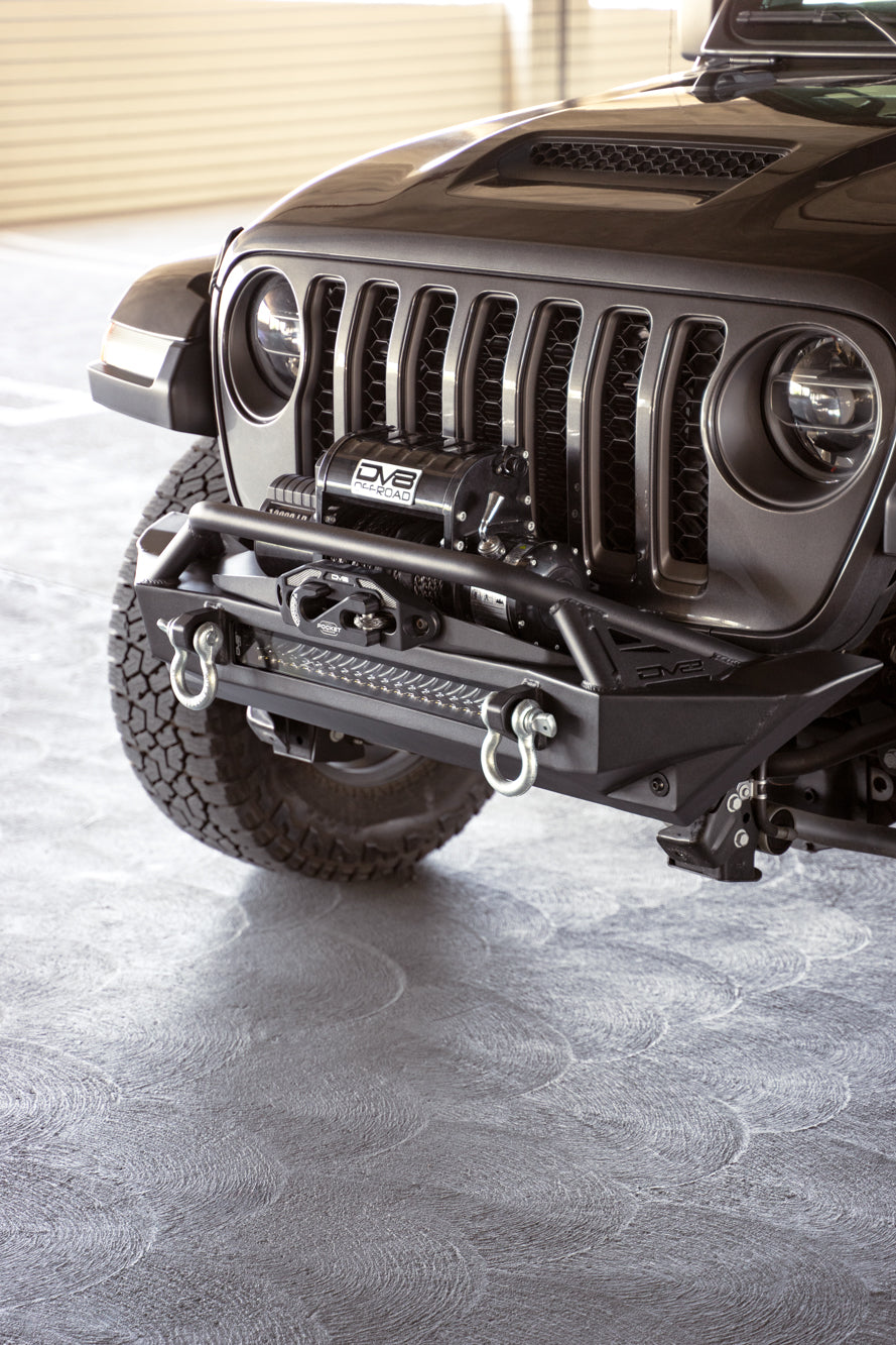 2007-2024 Jeep Wrangler JK/JL & Gladiator JT | FS-1 Series Stubby Front Bumper