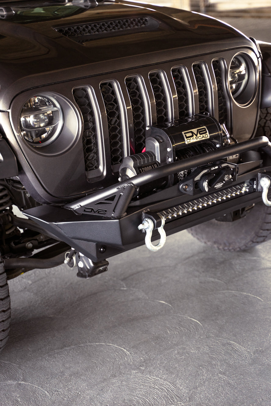 2007-2024 Jeep Wrangler JK/JL & Gladiator JT | FS-1 Series Stubby Front Bumper