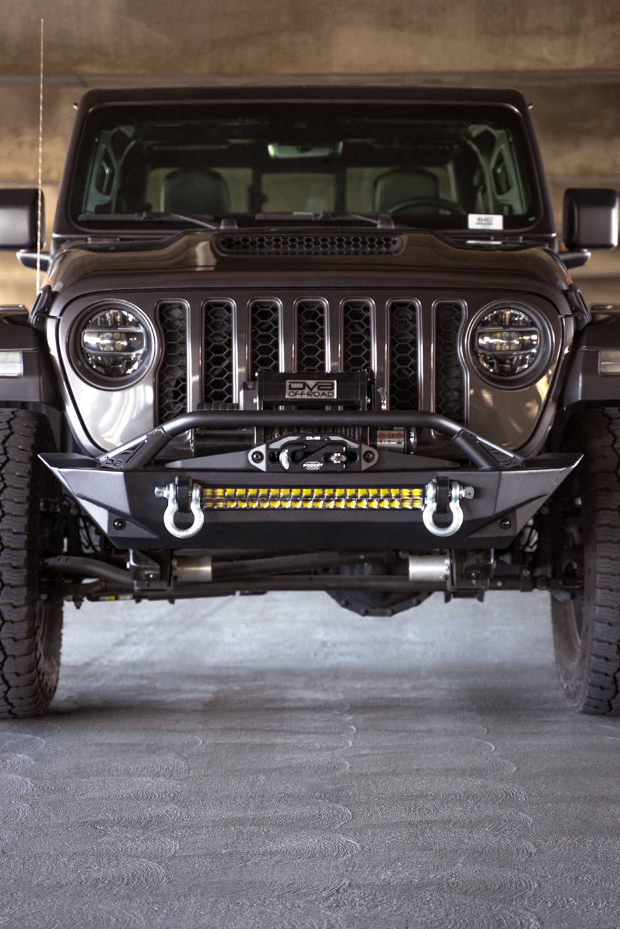 2007-2024 Jeep Wrangler JK/JL & Gladiator JT | FS-1 Series Stubby Front Bumper