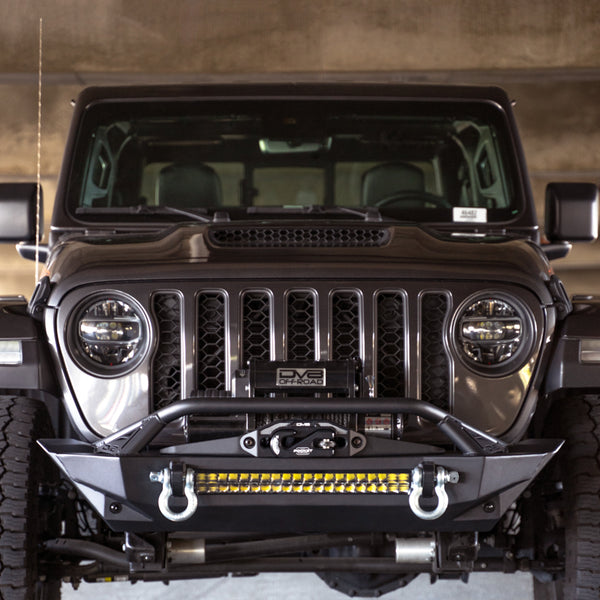 2007-2024 Jeep Wrangler JK/JL & Gladiator JT | FS-1 Series Stubby Front Bumper