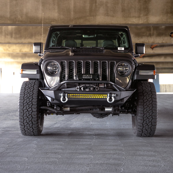 2007-2024 Jeep Wrangler JK/JL & Gladiator JT | FS-1 Series Stubby Front Bumper