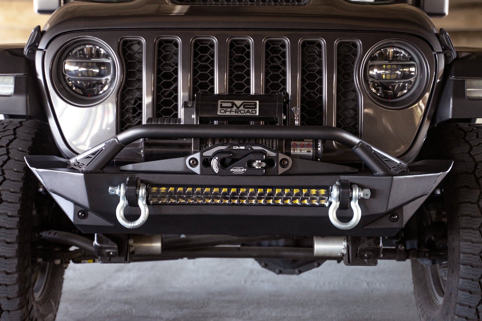 2007-2024 Jeep Wrangler JK/JL & Gladiator JT | FS-1 Series Stubby Front Bumper