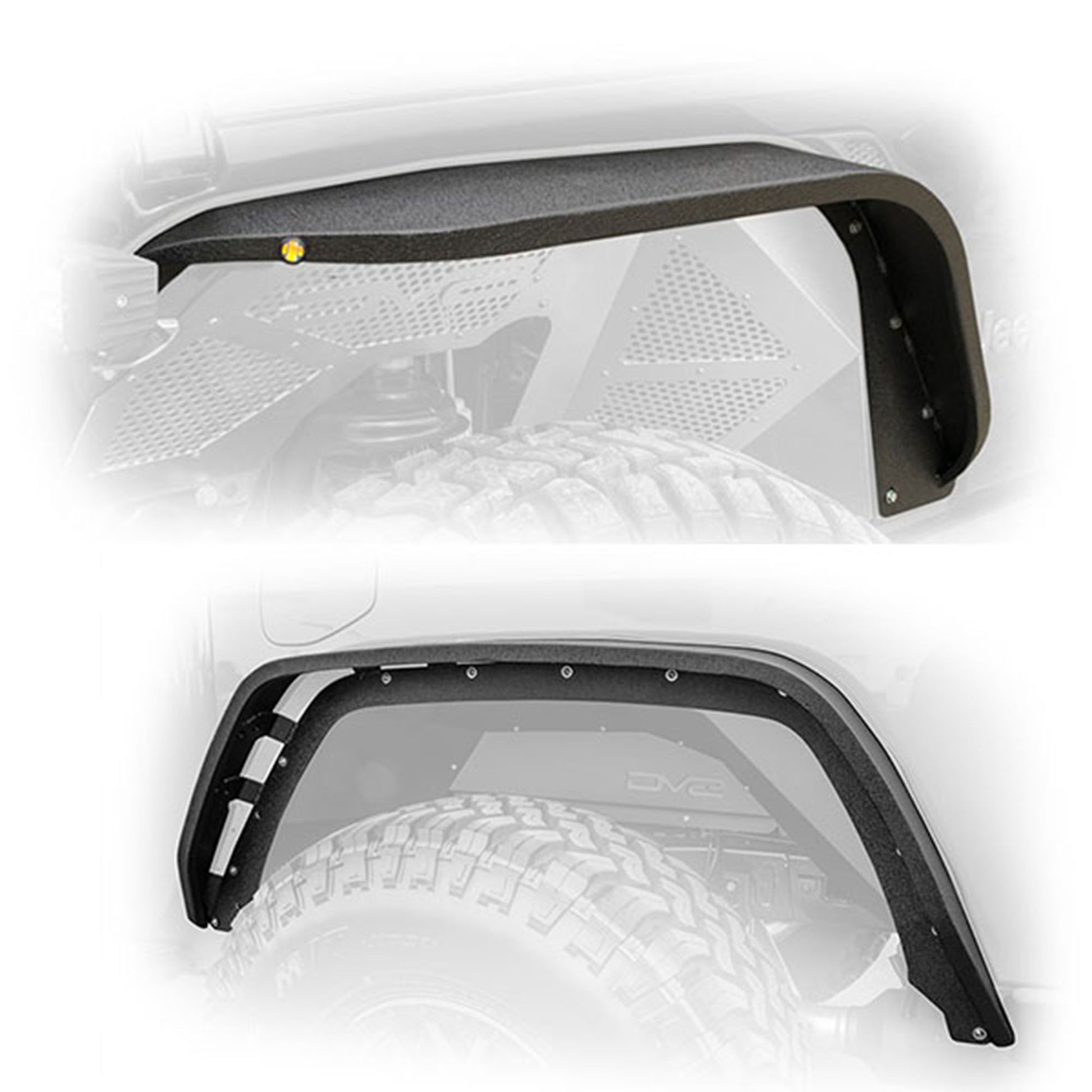 2020-22 Jeep Gladiator JT Slim Fender Flares | Front & Rear