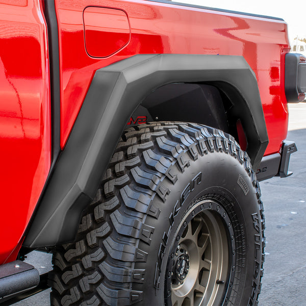 2020-22 Jeep Gladiator JT Armor Fender Flares | Front & Rear