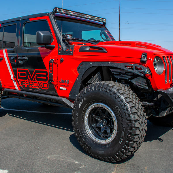 2018-22 Jeep JL Fender Flares Delete Kit | Front & Rear