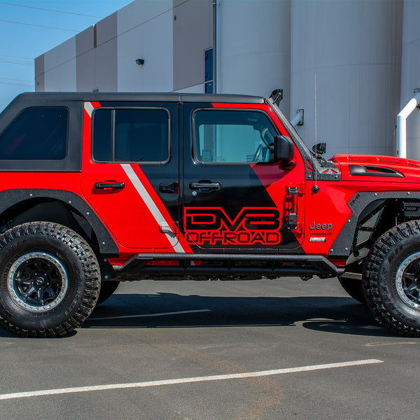 2018-22 Jeep JL Fender Flares Delete Kit | Front & Rear