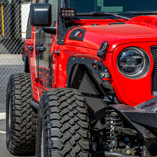 2018-22 Jeep JL Fender Flares Delete Kit | Front & Rear