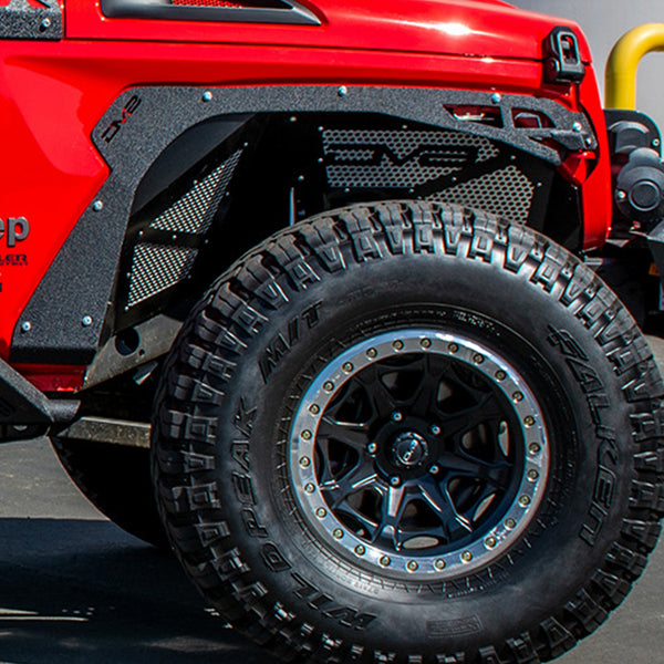 2018-22 Jeep JL Fender Flares Delete Kit | Front & Rear