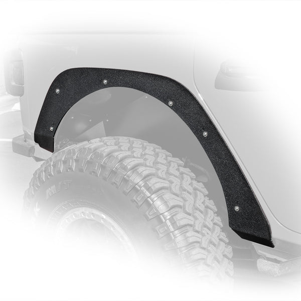 2018-22 Jeep JL Fender Flares Delete Kit | Front & Rear