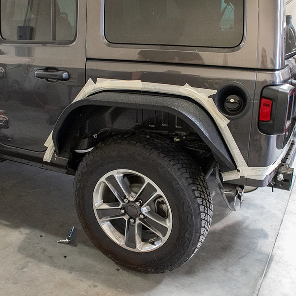 2018-22 Jeep JL Wide Fender Flares | Front & Rear