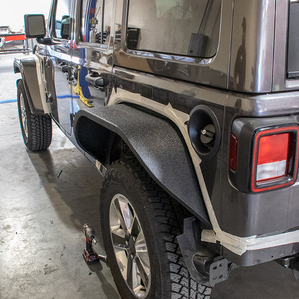 2018-22 Jeep JL Wide Fender Flares | Front & Rear