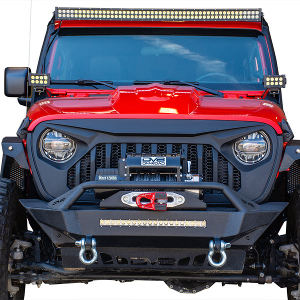 2018-22 Jeep JL & 2020-22 JT Replacement Grille | Black