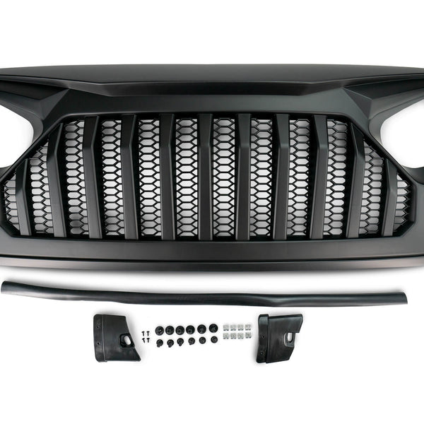 2018-22 Jeep JL & 2020-22 JT Replacement Grille | Black