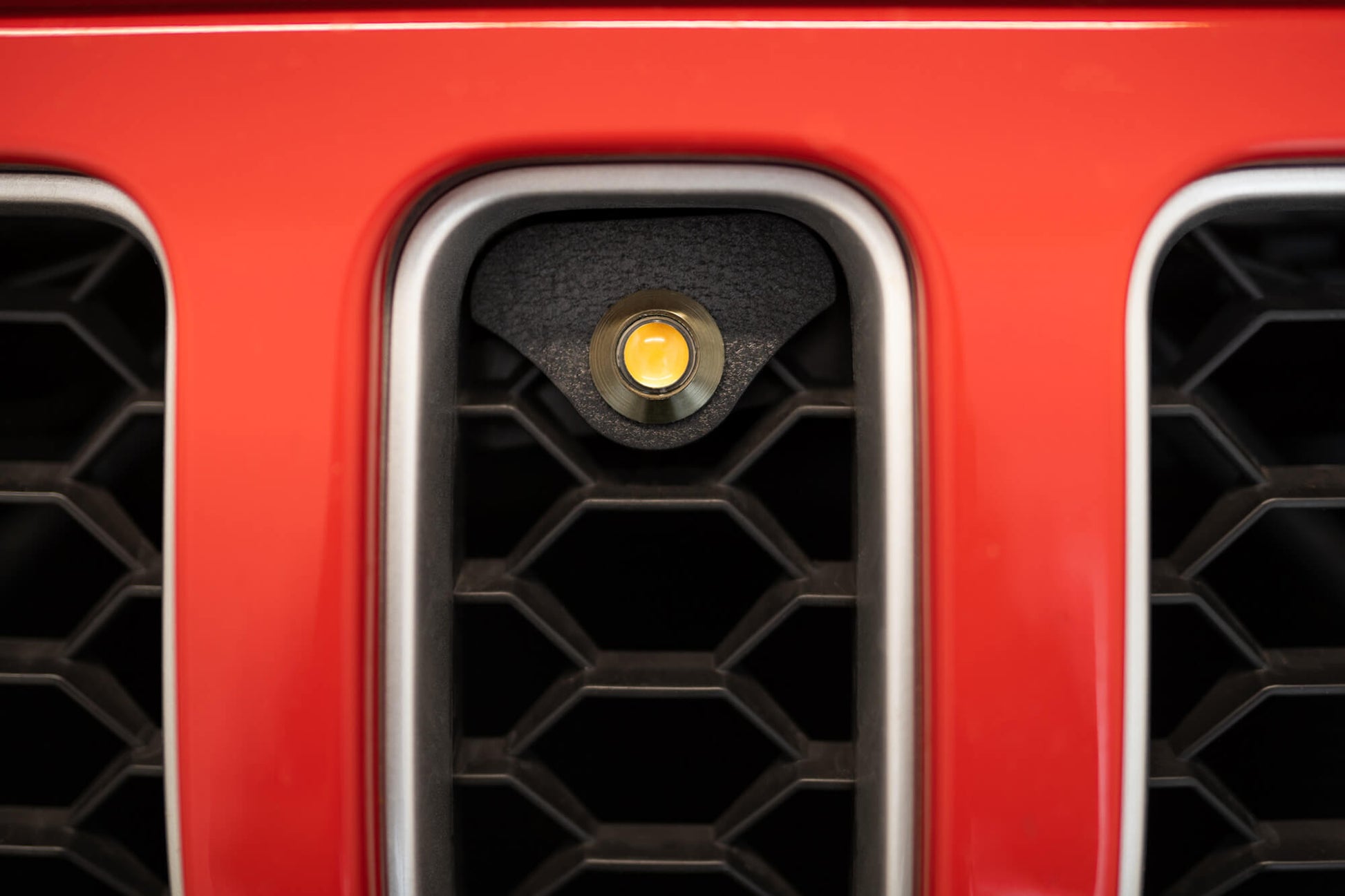 2018-2022 Jeep Wrangler JL Amber Grille Lights