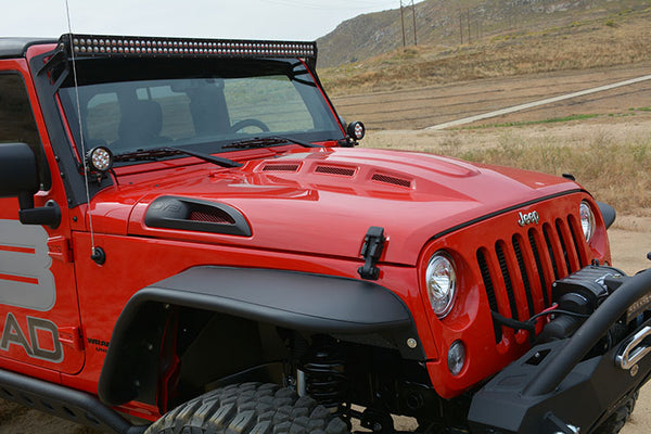 2018-2024 Jeep JL & 2020-2024 Jeep JT Heat Dispersion Hood