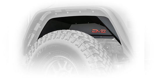 2020-22 Jeep Gladiator JT Rear Inner Fenders | Black