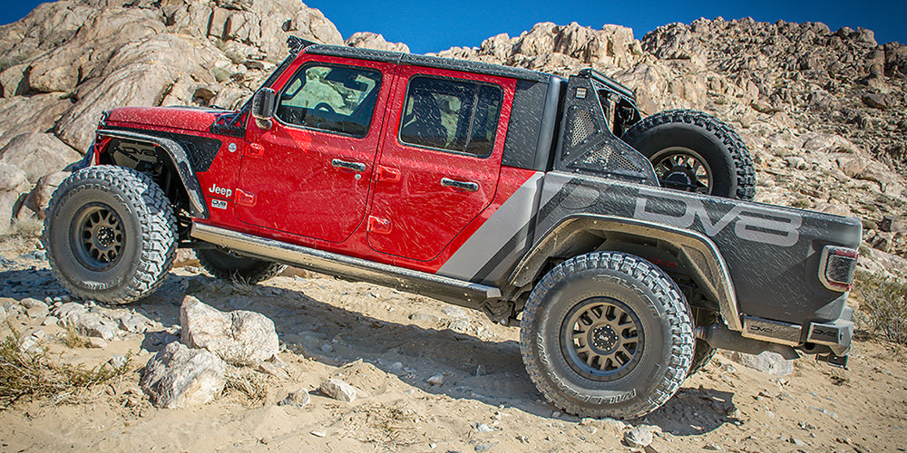 2020-22 Jeep Gladiator JT Rear Inner Fenders | Black