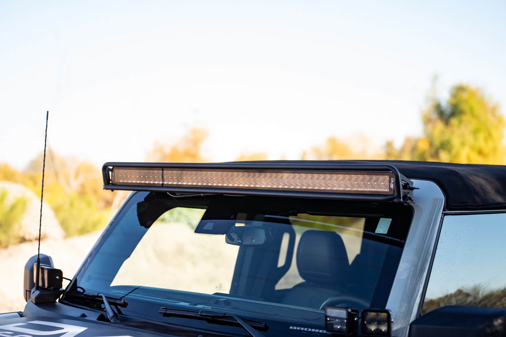 2021-22 Ford Bronco | 52-Inch Straight LED Light Bar Mount