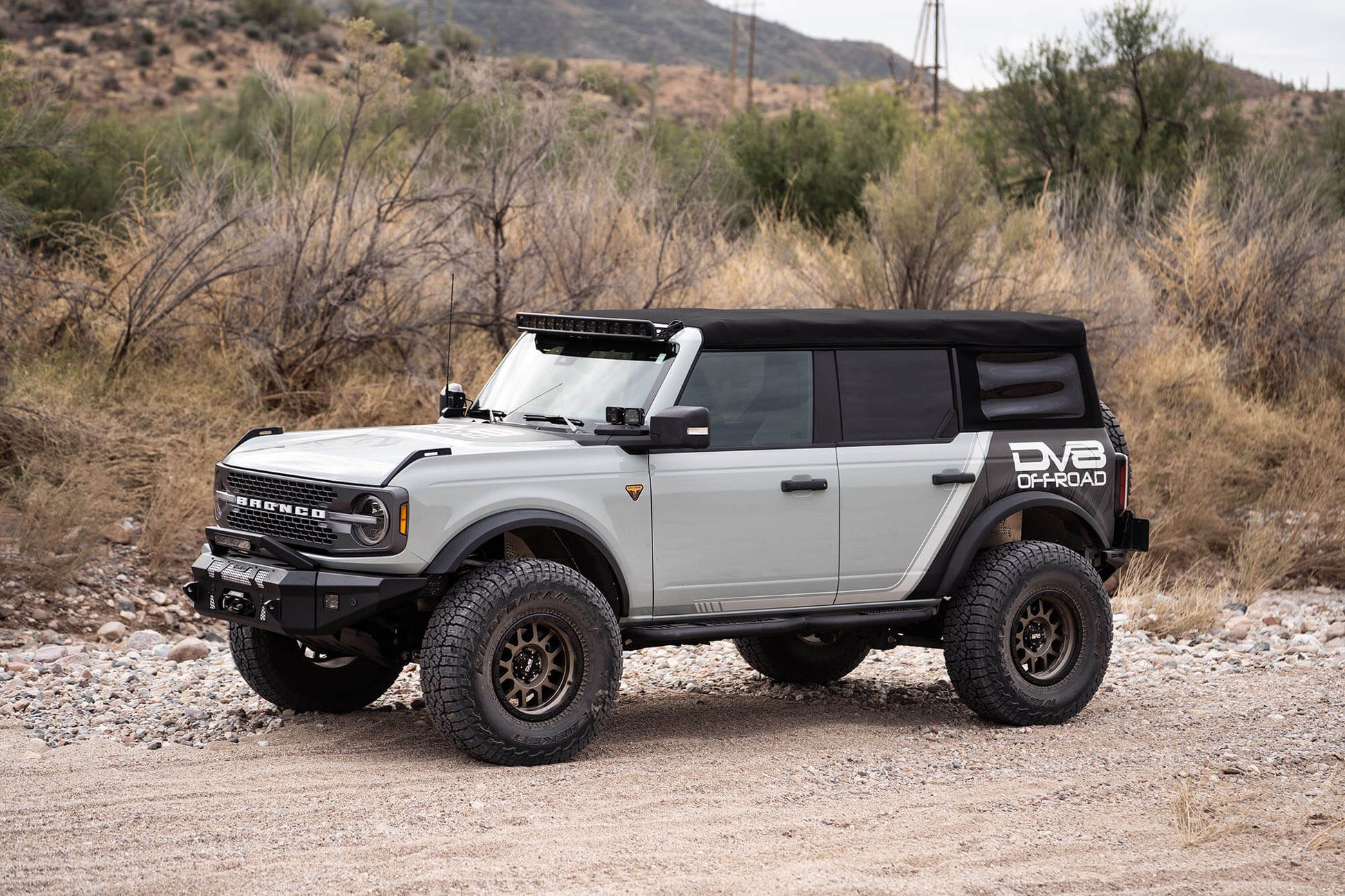 2021-22 Ford Bronco | A-Pillar Pod Light Mounts 