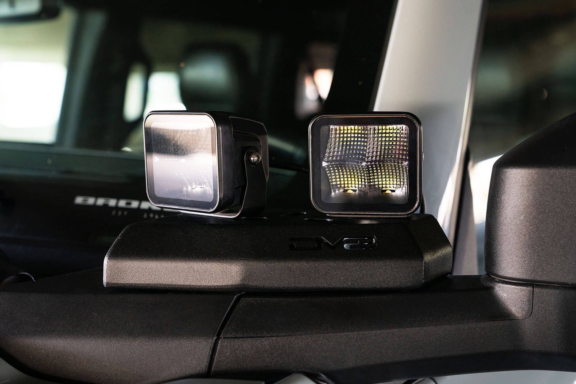 2021-22 Ford Bronco | A-Pillar Pod Light Mounts 