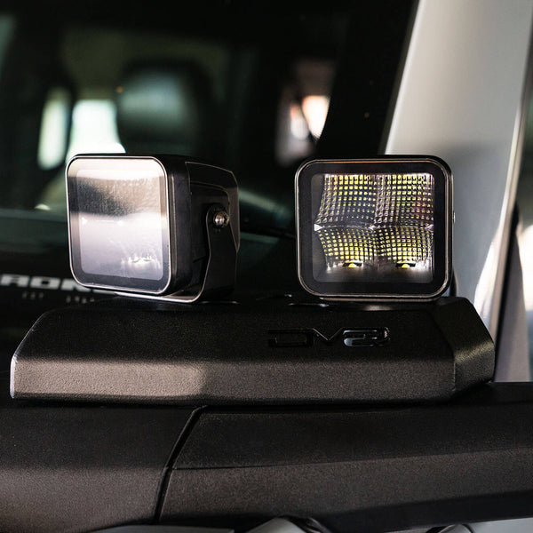 2021-22 Ford Bronco | A-Pillar Pod Light Mounts 