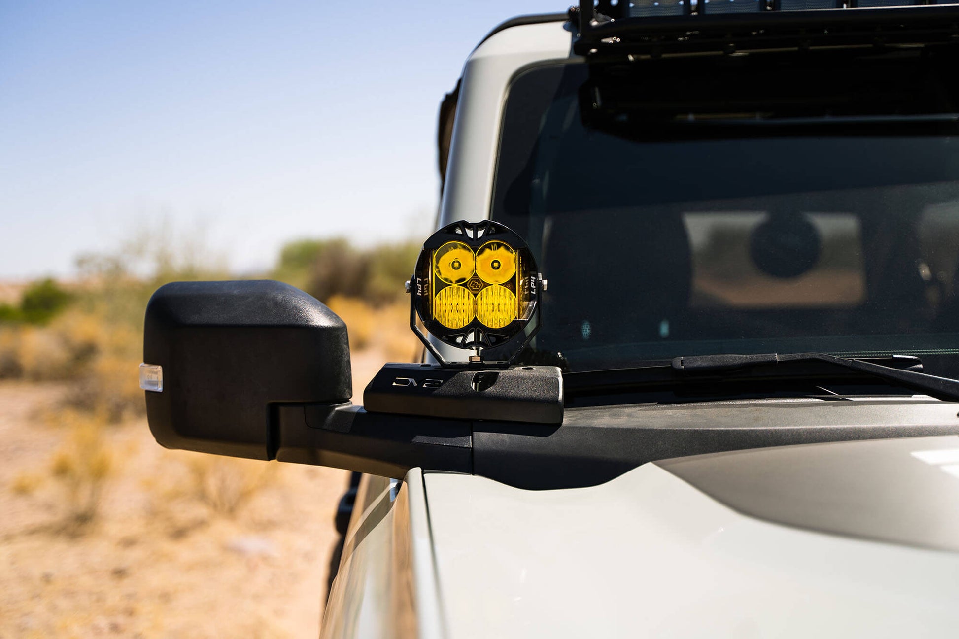 2021-22 Ford Bronco | A-Pillar Pod Light Mounts 