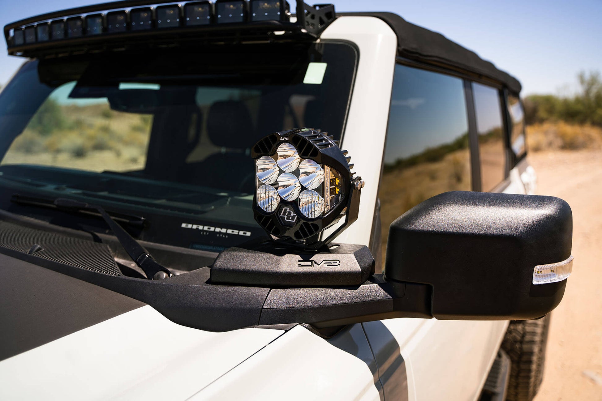 2021-22 Ford Bronco | A-Pillar Pod Light Mounts 