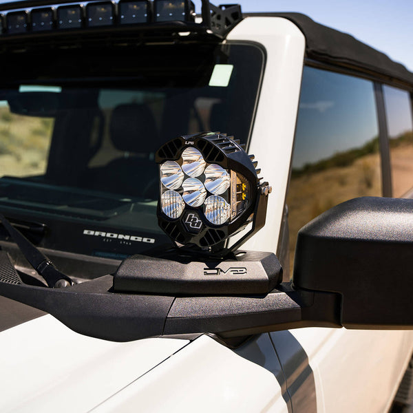 2021-22 Ford Bronco | A-Pillar Pod Light Mounts 