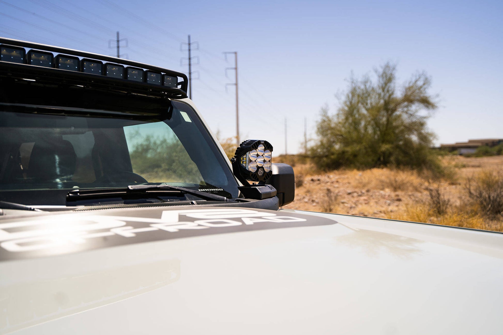 2021-22 Ford Bronco | A-Pillar Pod Light Mounts 